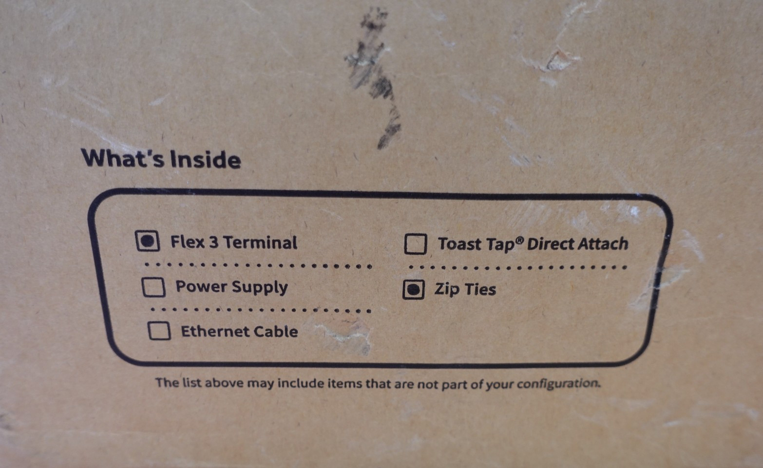 Toast Flex 3 POS Terminal TT300