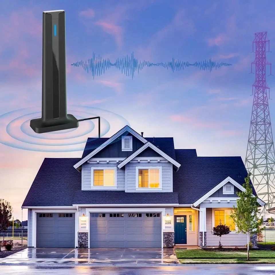 8000 Miles Upgraded TV Antenna Digital HD Indoor HDTV 1080P 4K Long Range USA