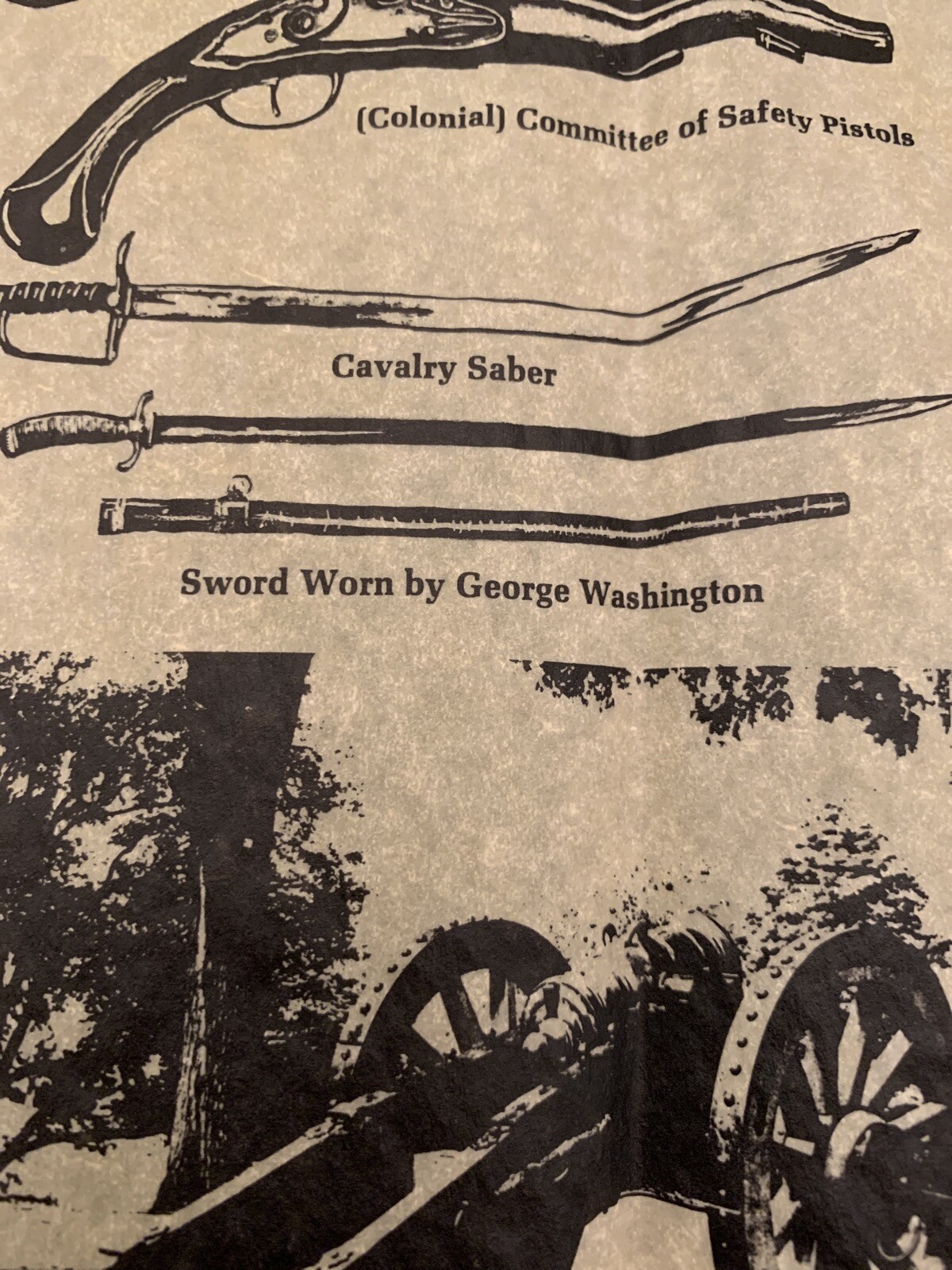 Weapons of the American Revolution- Parchment