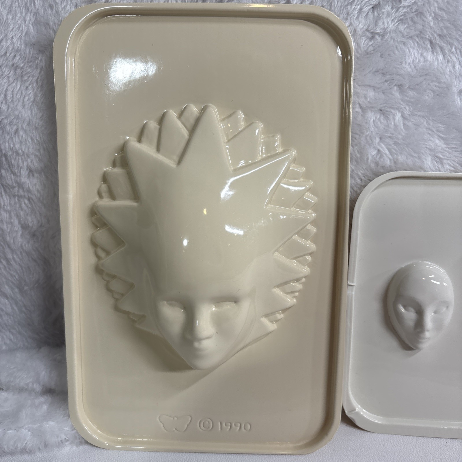 Press Mold For Air Dry Clay Vintage 1990