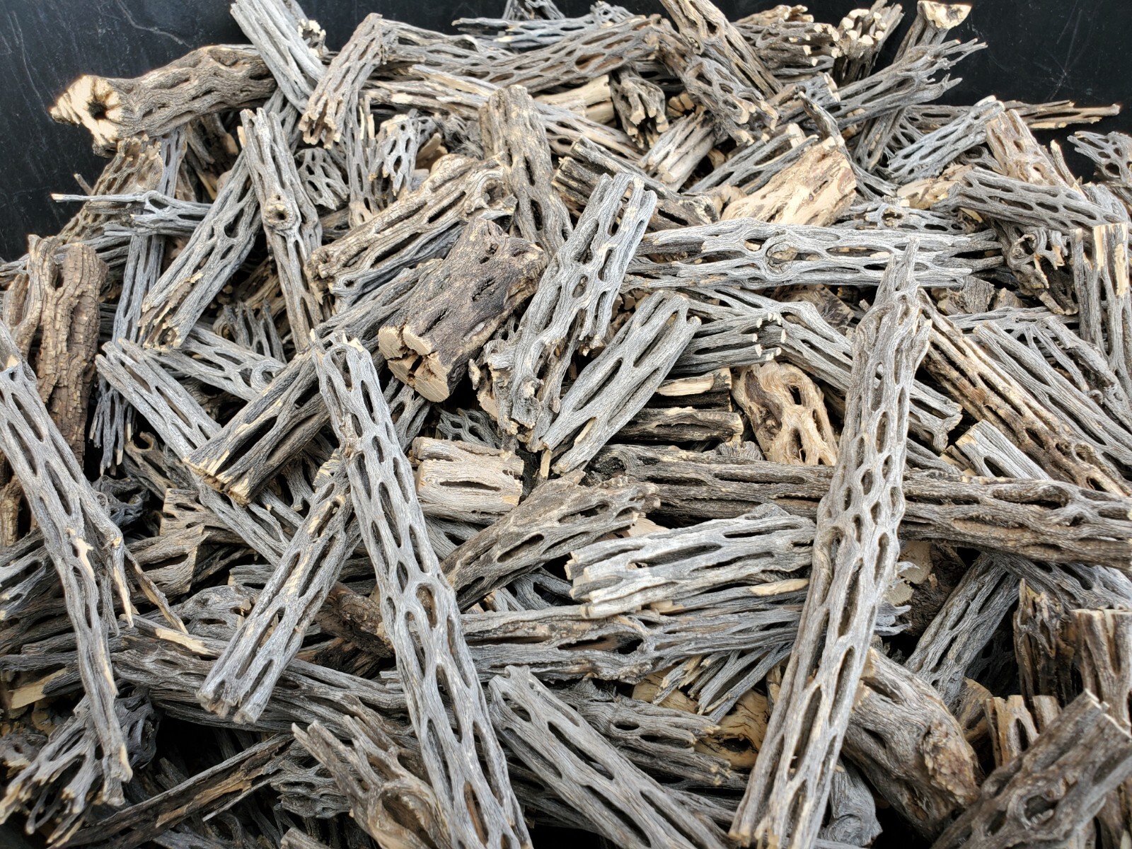2+ LBS CHOLLA Wood CUTOFFS | Whole Pieces Split Halves Bits | Aquarium, Crafts