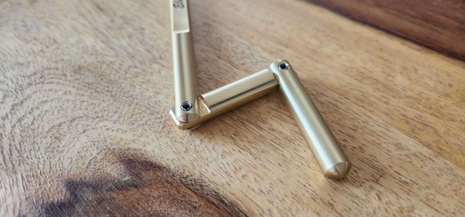 Elevator Door Key Solid Brass Customizable, Double Drop Leg Key