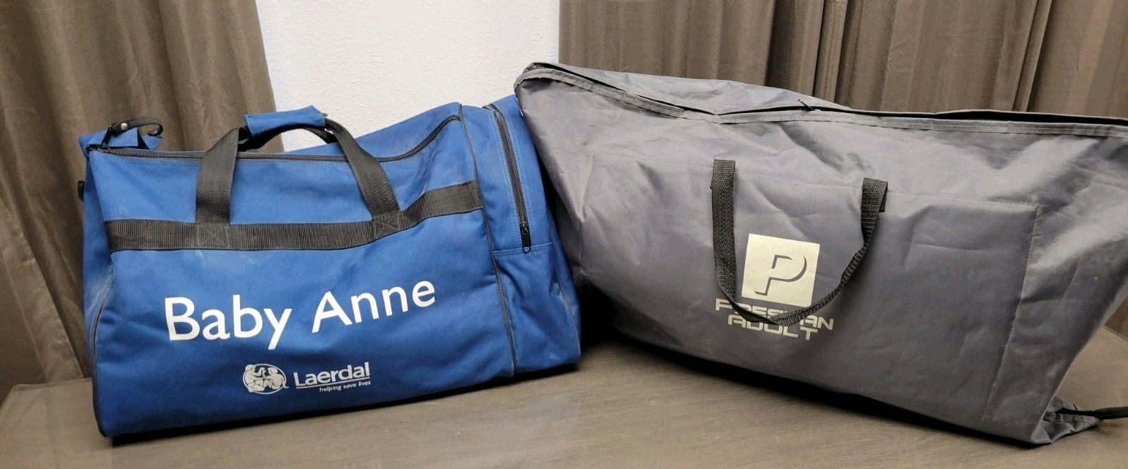 Huge Lot Of Prestan Adult Baby Anne CPR Manikin Kit Trainer Bundle With Extras