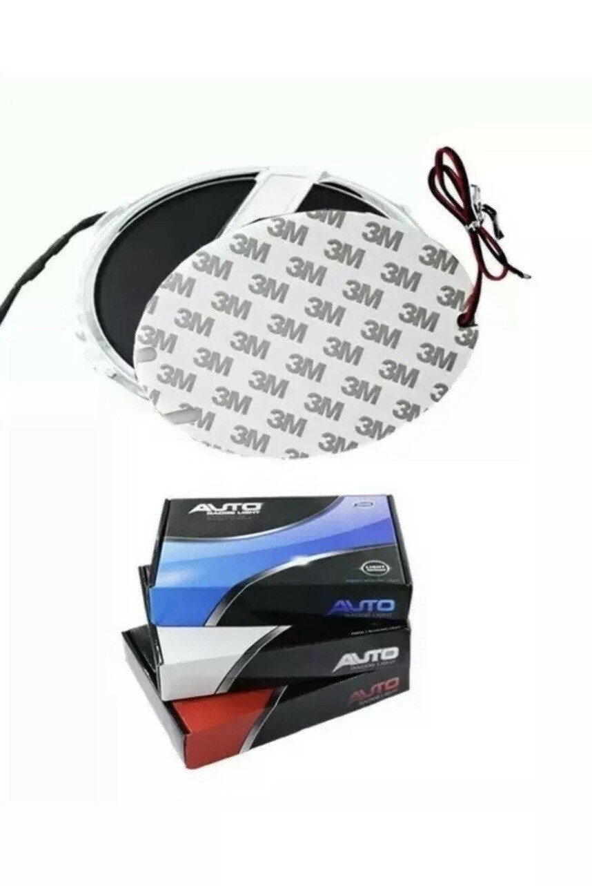 Lexus White 4D LED Emblems Logo 125mm LS270 RX450h CT200 EX250 IS250 IS350 ISF