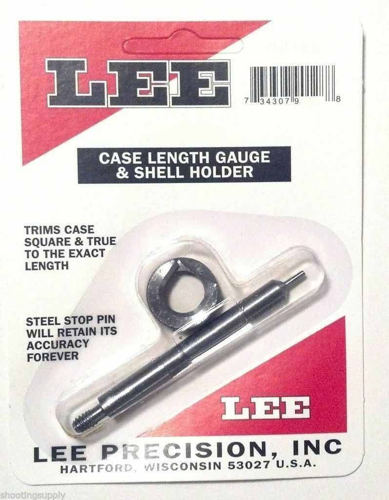 Lee Case Length Gauge & Shell Holder 300 AAC Blackout #90443