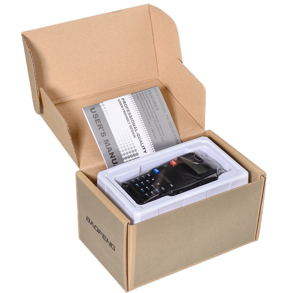 Baofeng UV-5R Upgraded Legal Version Dual Band Walkie Talkies Two Way Radio