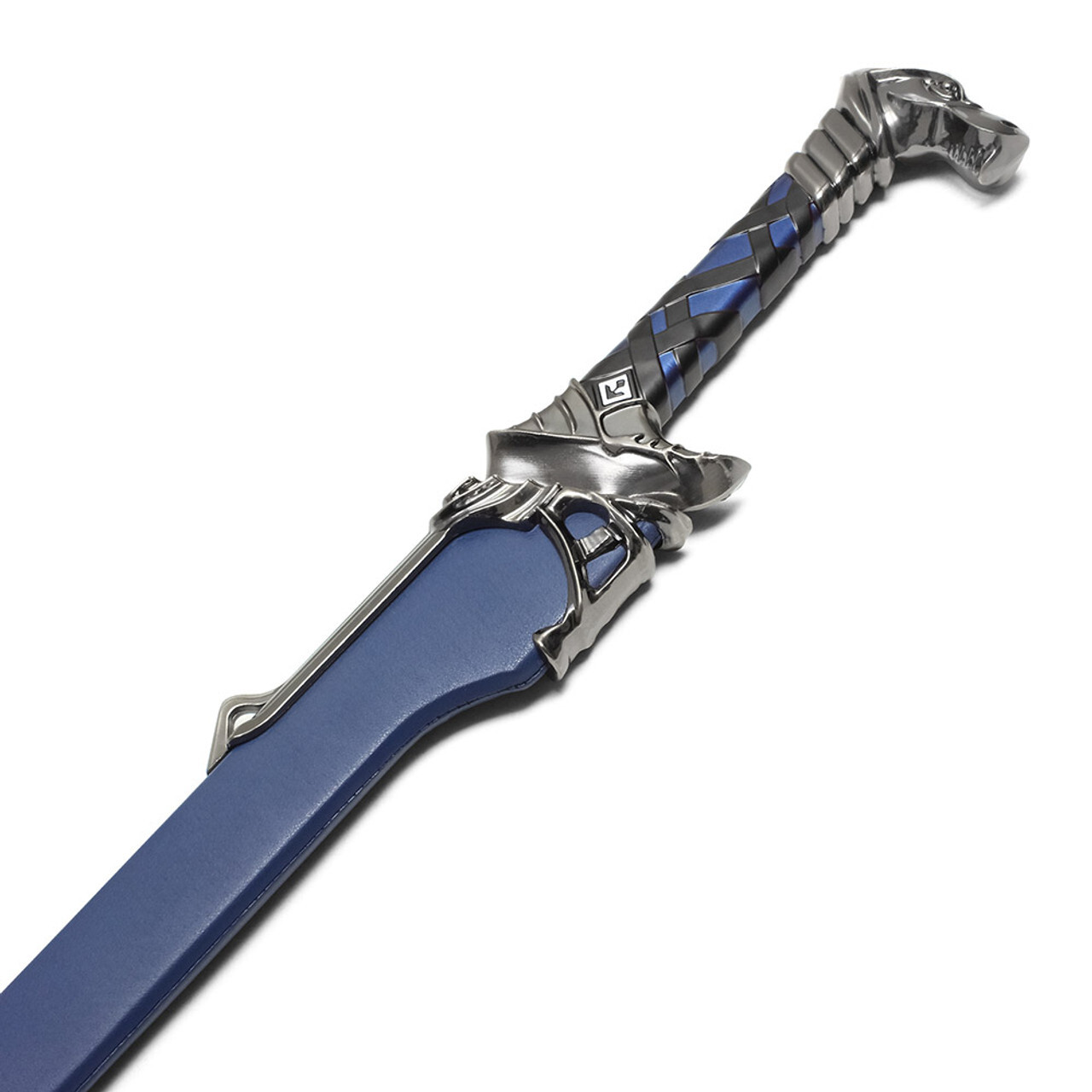 Icing Death Replica Metal Sword with Blue Hardwood Scabbard