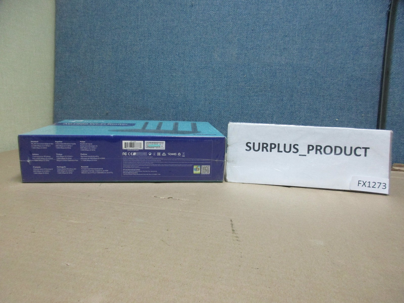 TP-LINK ARCHER C80 AC1900 MU-MIMO WI-FI WIRELESS ROUTER,BLACK,0150603061-NEW BOX