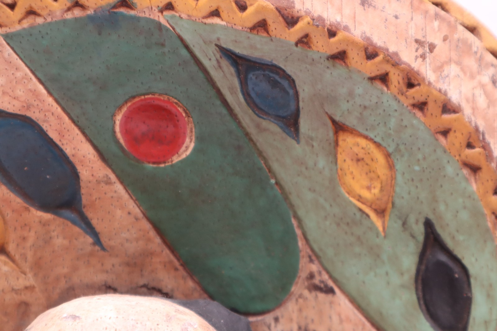 Vintage Northwest Coast Tlingit Carved Effigy Totem Bowl First Nations 19" Art