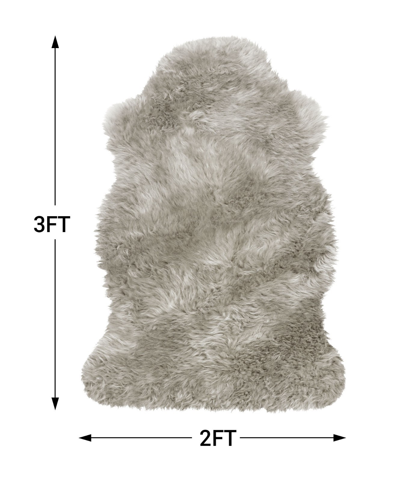 Genuine Sheepskin Rug 100% New Zealand Lambskin Soft Fluffy Fur Area Carpet