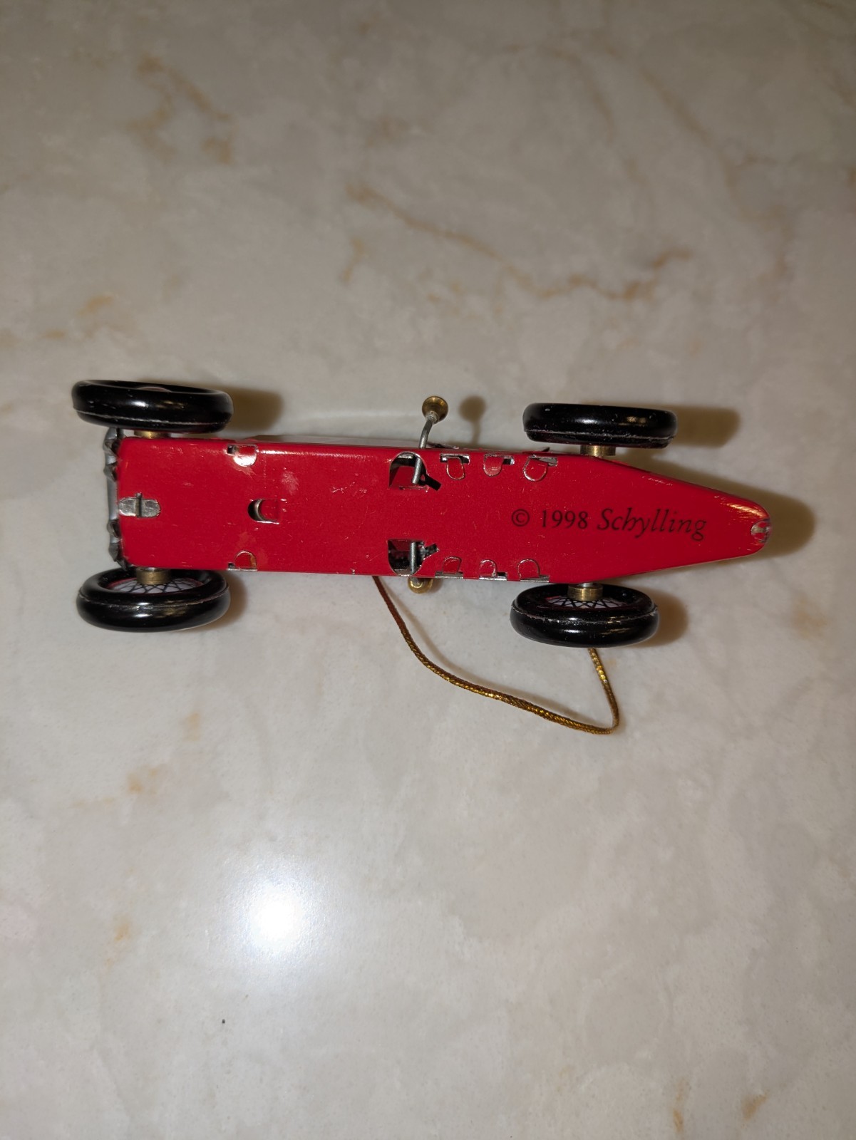 Set of 4 Schylling Collector Series Orrnaments (1990s)