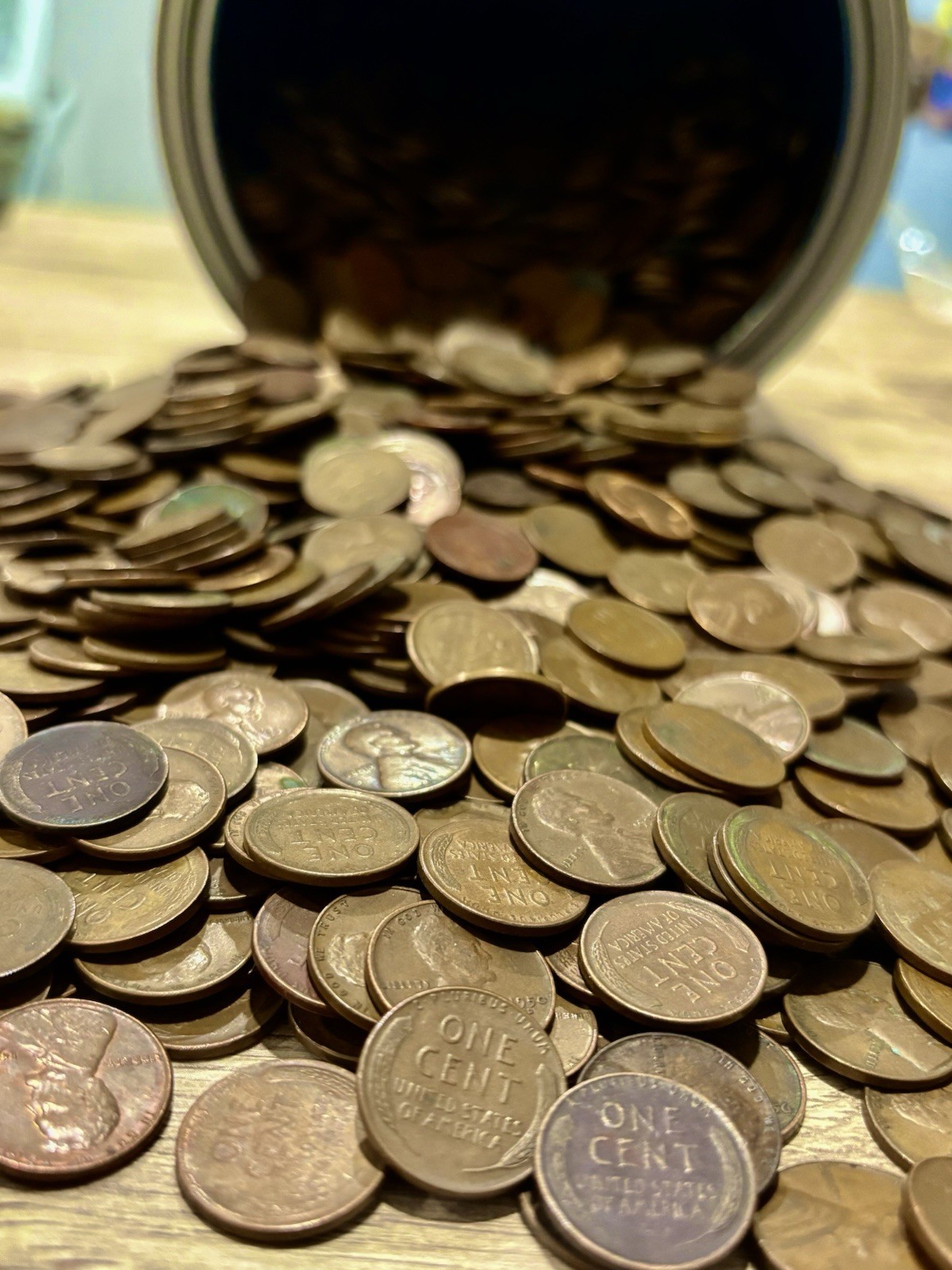 20 Coin Lot of Vintage Lincoln Wheat Cents for Jewelry. Antique Reverse FREE S&H