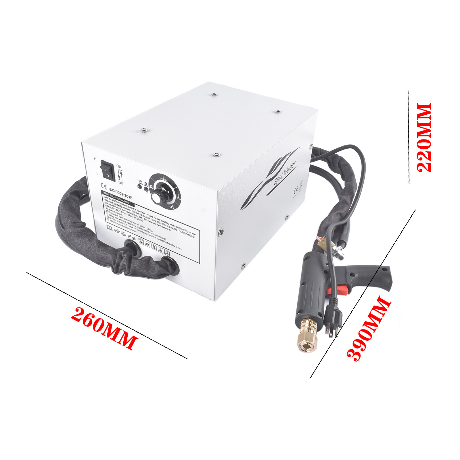 Dent Puller Spot Welder Welding Machine 4.5KVA Car Body Repair Kit 110V 7 Modes