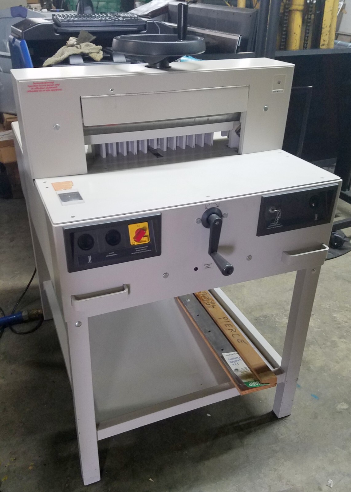 Ideal 4810 18.5" Industrial Electric Guillotine Paper Cutter