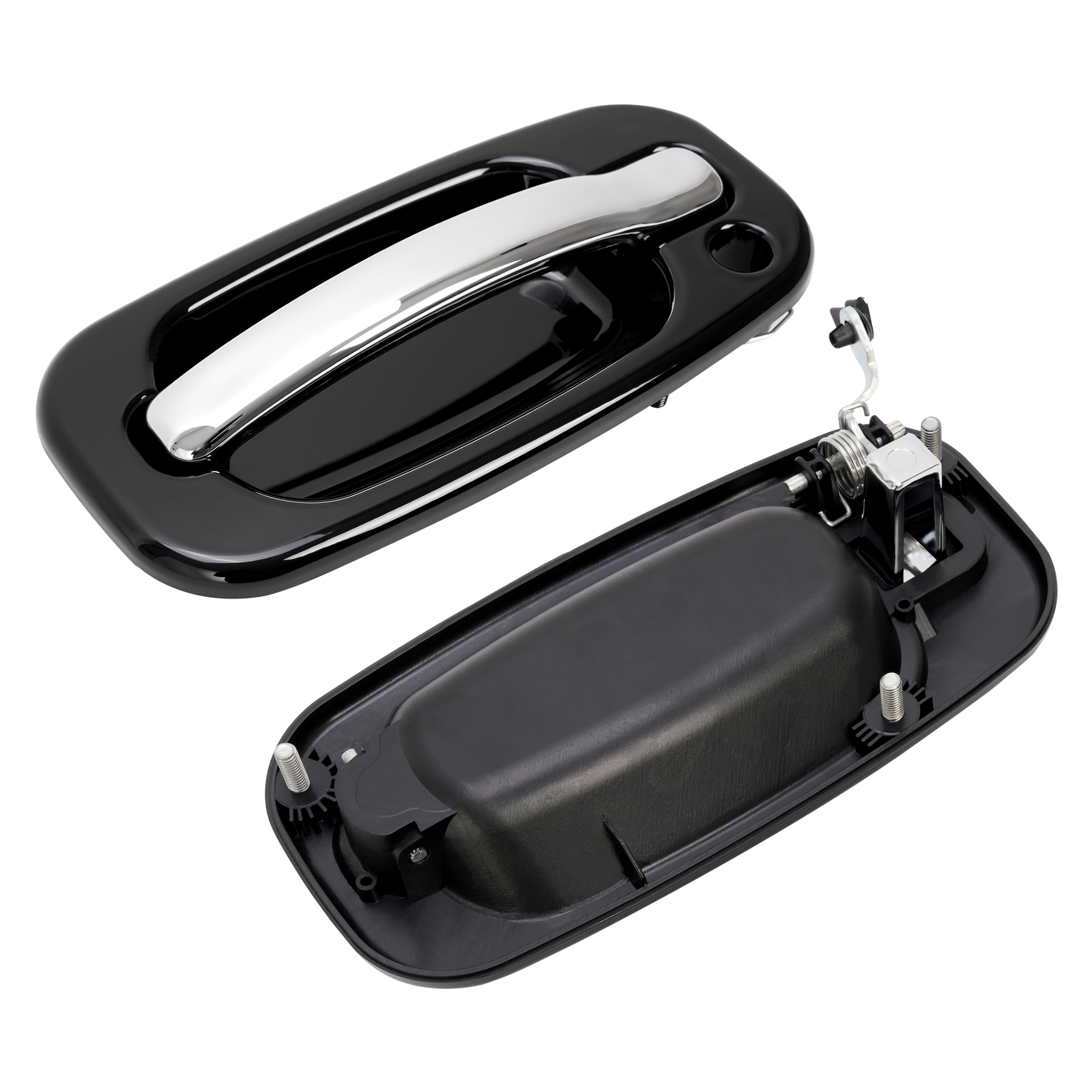 LH RH Chrome Front Exterior Door Handle For Chevrolet Silverado 1500 1999-2006