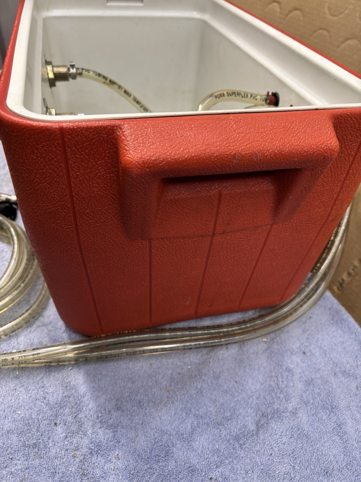 Jockey Box Cooler Beer Pop 2 Faucet, Cold Plate 35qt