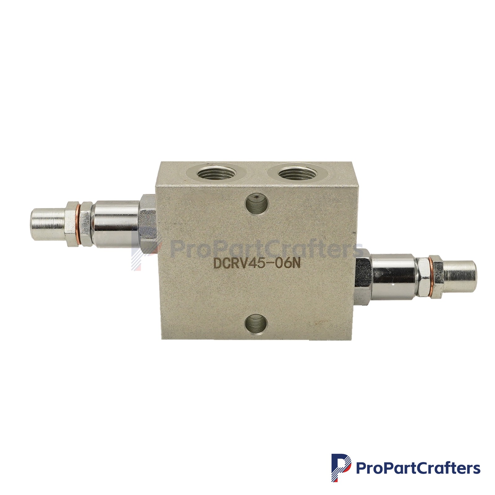 NEW Dual Crossover Hydraulic Relief Cushion Valve 12 GPM Max Flow 3/8” NPT Ports