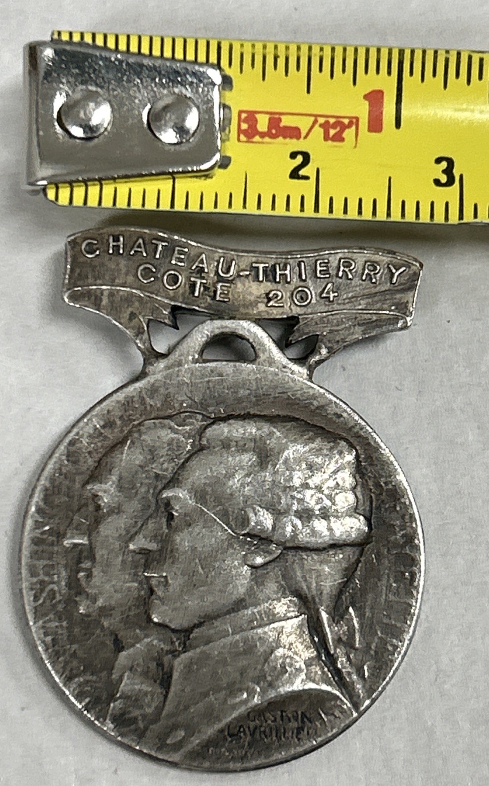 WWI Chateau-Thierry Medal Battle July 18, 1918 Rare