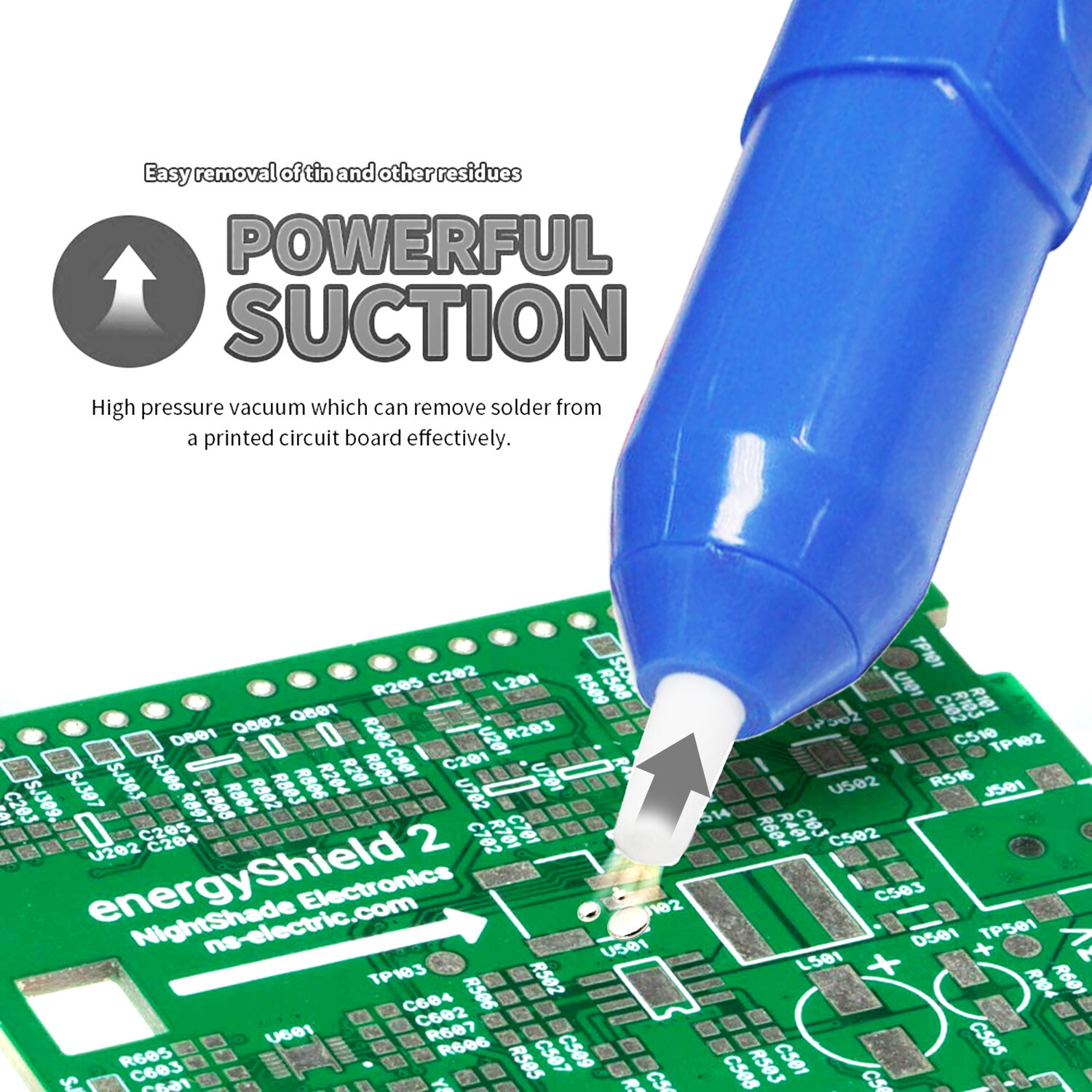 Vacuum De-solder Gun Desoldering Pump/Soldering Solder Sucker Removal Tool USA