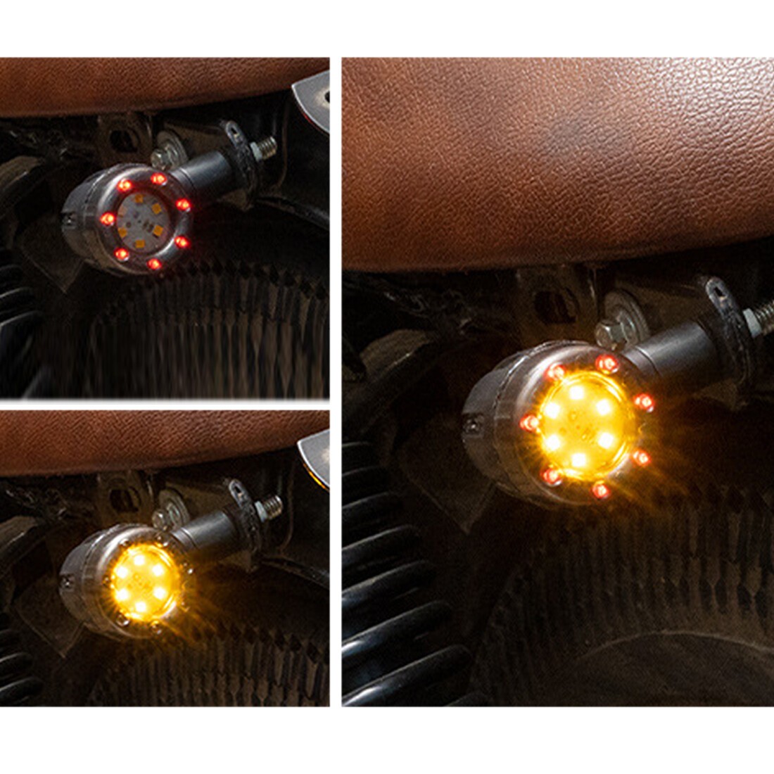 4X Turn Signal Lights FOR Honda Shadow VLX 600 Shadow ACE/ Aero/ Spirit 750 1100