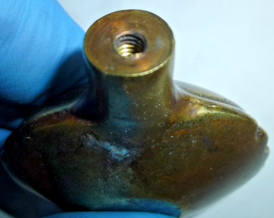 Brass Pendulum Bob with Threads,2-inch Diameter Solid Brass