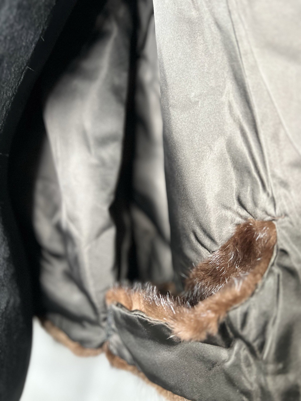 Genuine Brown Mink Stole | Vintage Luxury Fur Wrap | Elegant Evening Accessory”