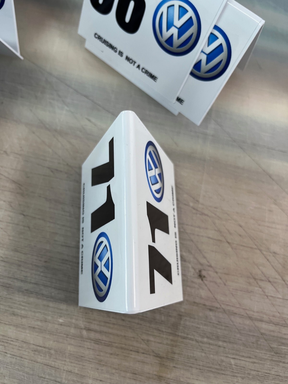 custom Carls Jr Table table Number any number chevy ,vw,jdm, c10 showcar
