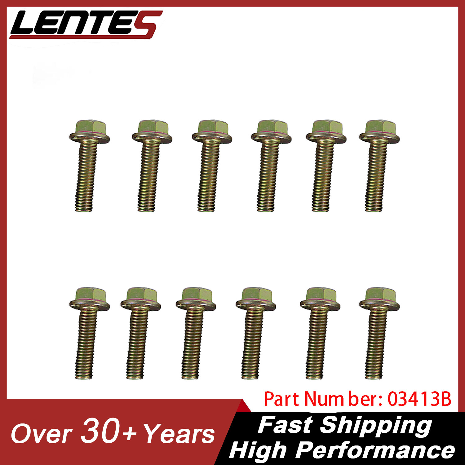 Exhaust Manifold Header Bolts Hardware Kit 03413B for Chevy GMC LS1 LS2 LT1 LS3