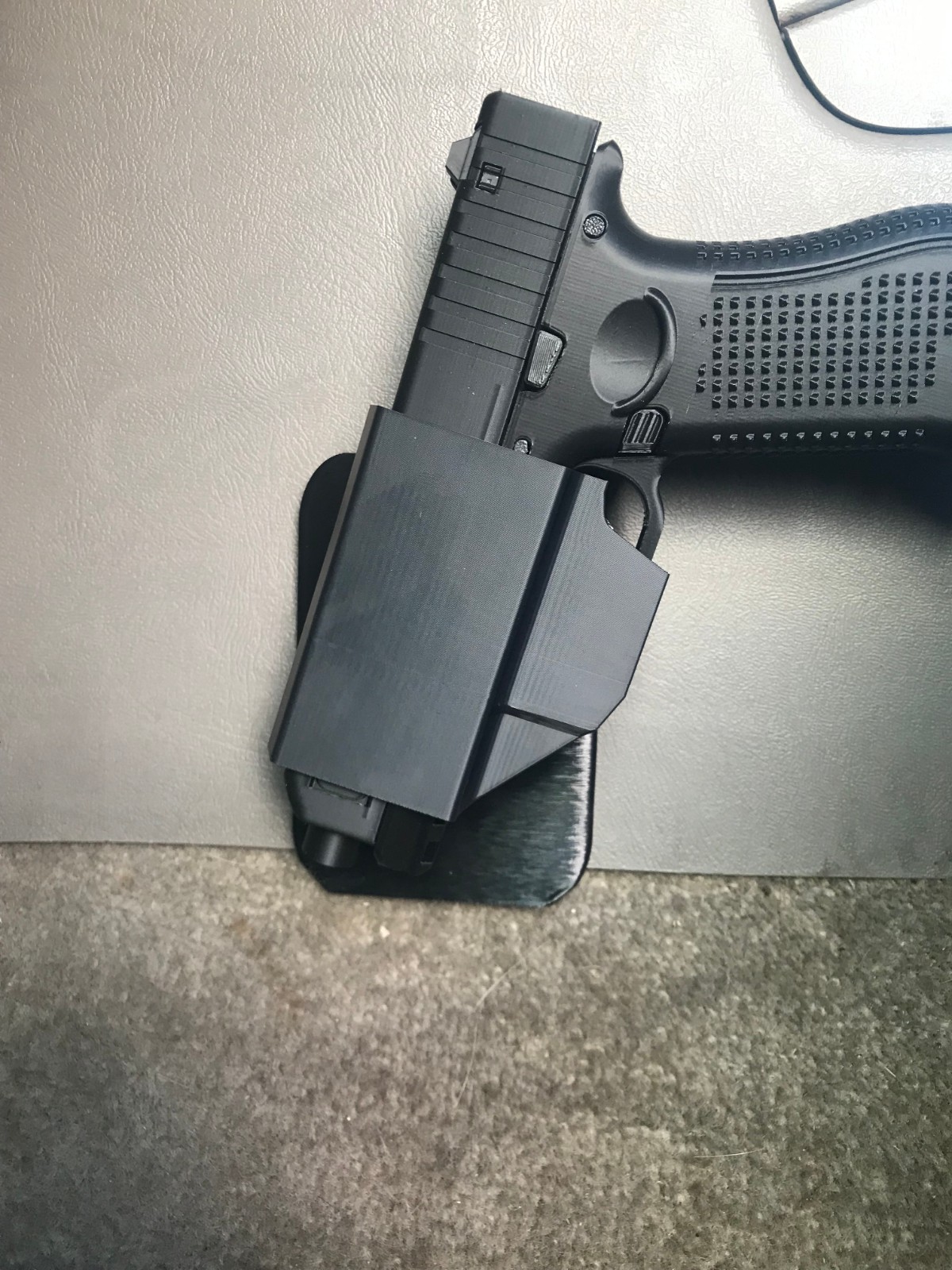 Vehicle universal Side Arm holster mount