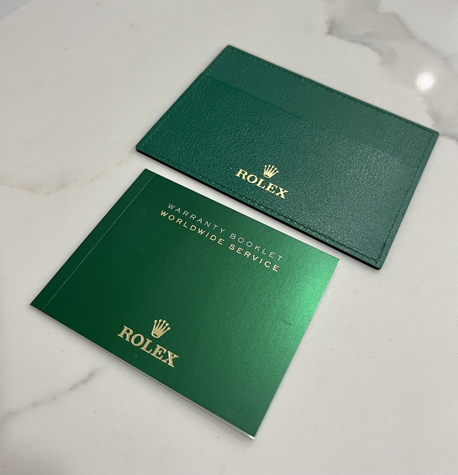 100% Genuine Rolex Card Holder Guarantee Manual Booklet New Style 2020- NOW *NEW