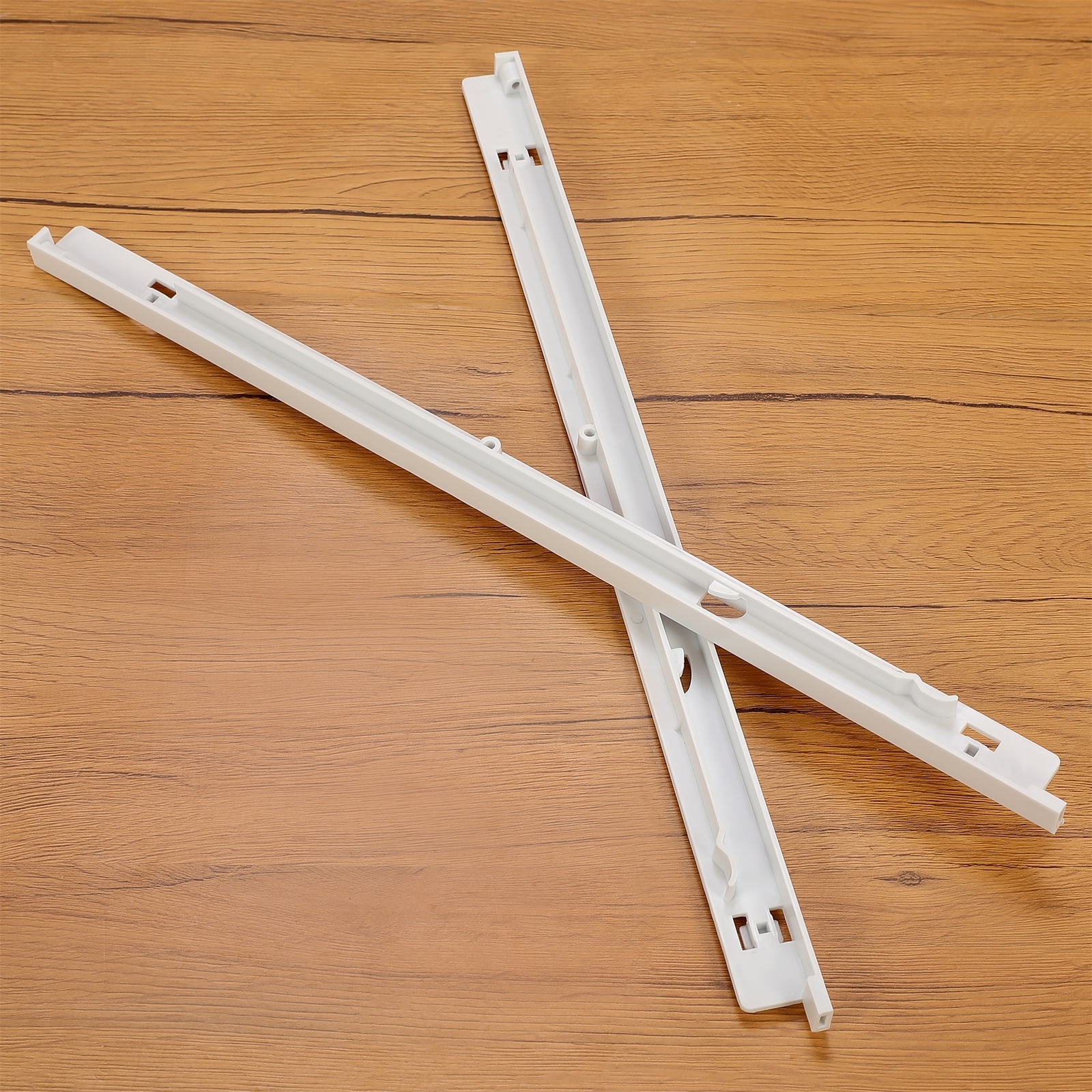 Left+Right Pan Hanger Slide Rail For Refrigerator Frigidaire 240530601 240530701