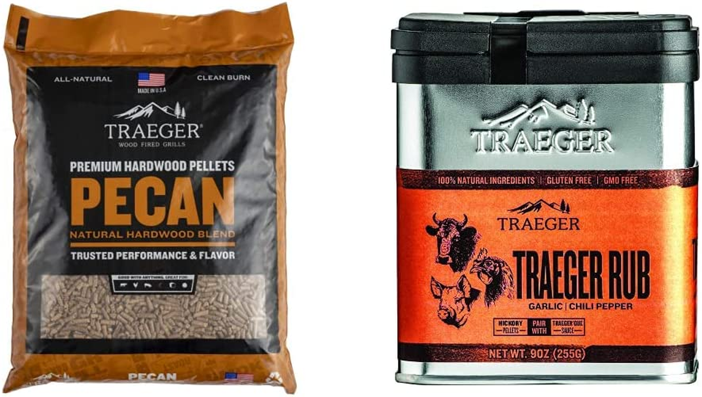 Traeger Grills Signature Blend 100% All-Natural Wood Pellets for Smokers / Grill