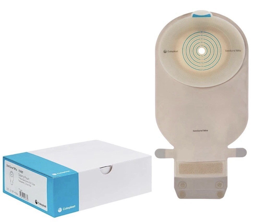 SENSURA MIO OSTOMY POUCH DRAINABLE 11 IN MAXI 1PC SYSTEM 3/8–2 1/8 STOMA 10CT