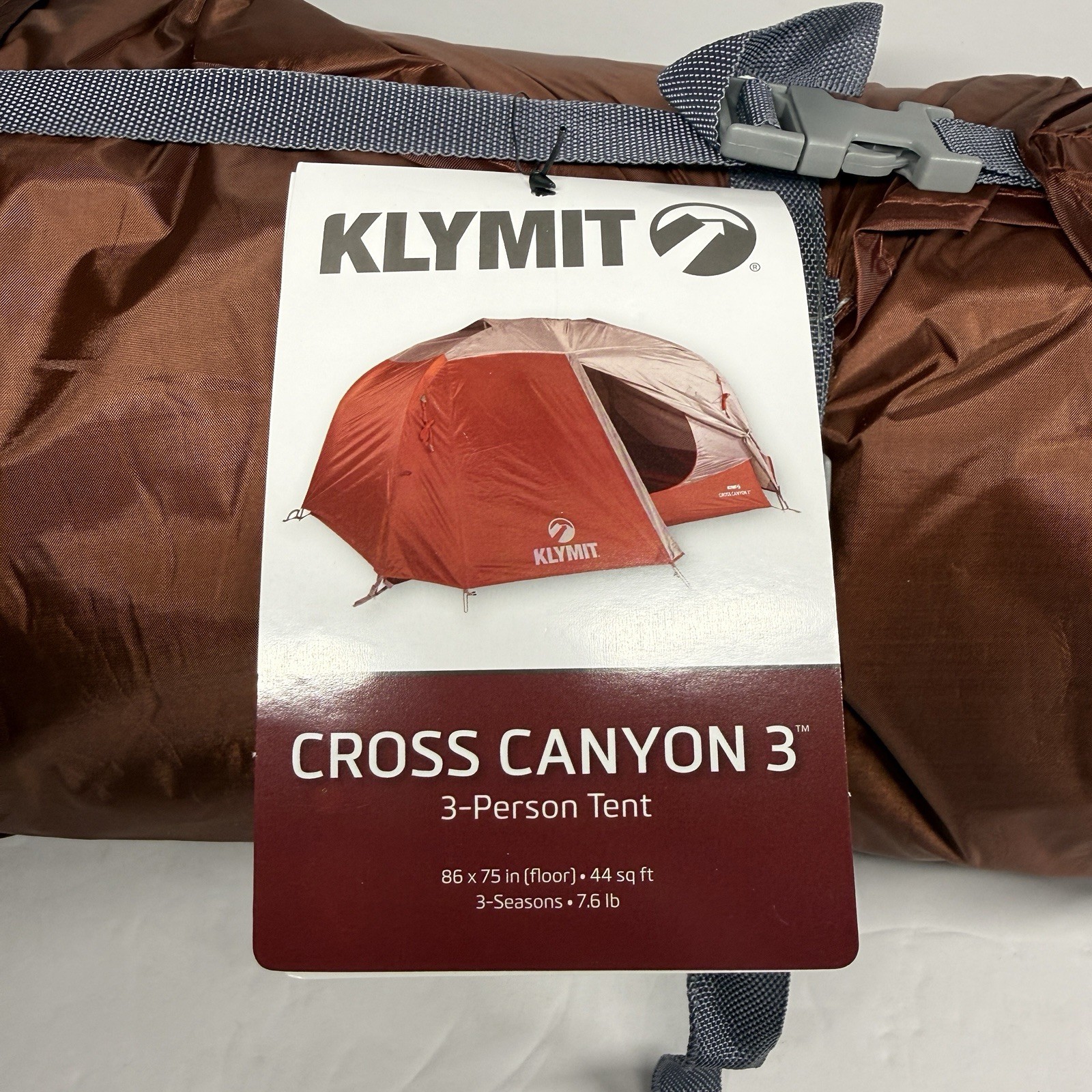 Klymit Cross Canyon 3 Person backpacking Tent BRAND NEW