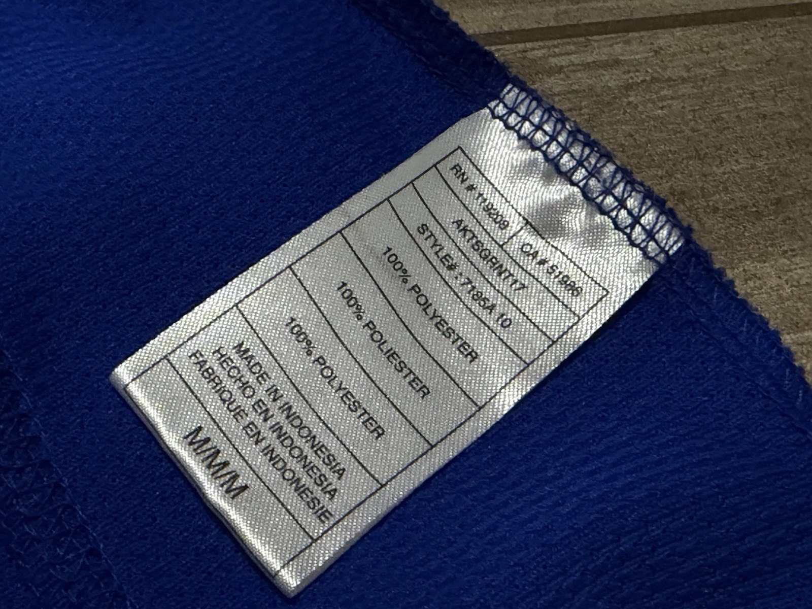 Size M - New York Rangers Henrik Lundqvist Reebok Replica Jersey Blue