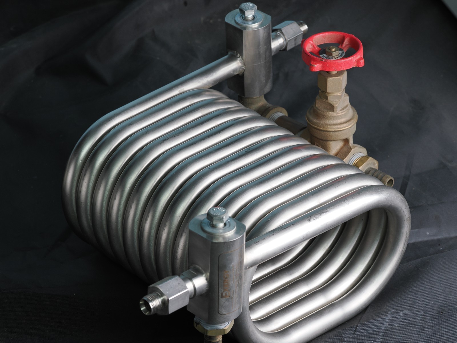 Exergy Tube in Tube Coil in Coil Stainless Steel Heat Exchanger 00448 3/8" USA