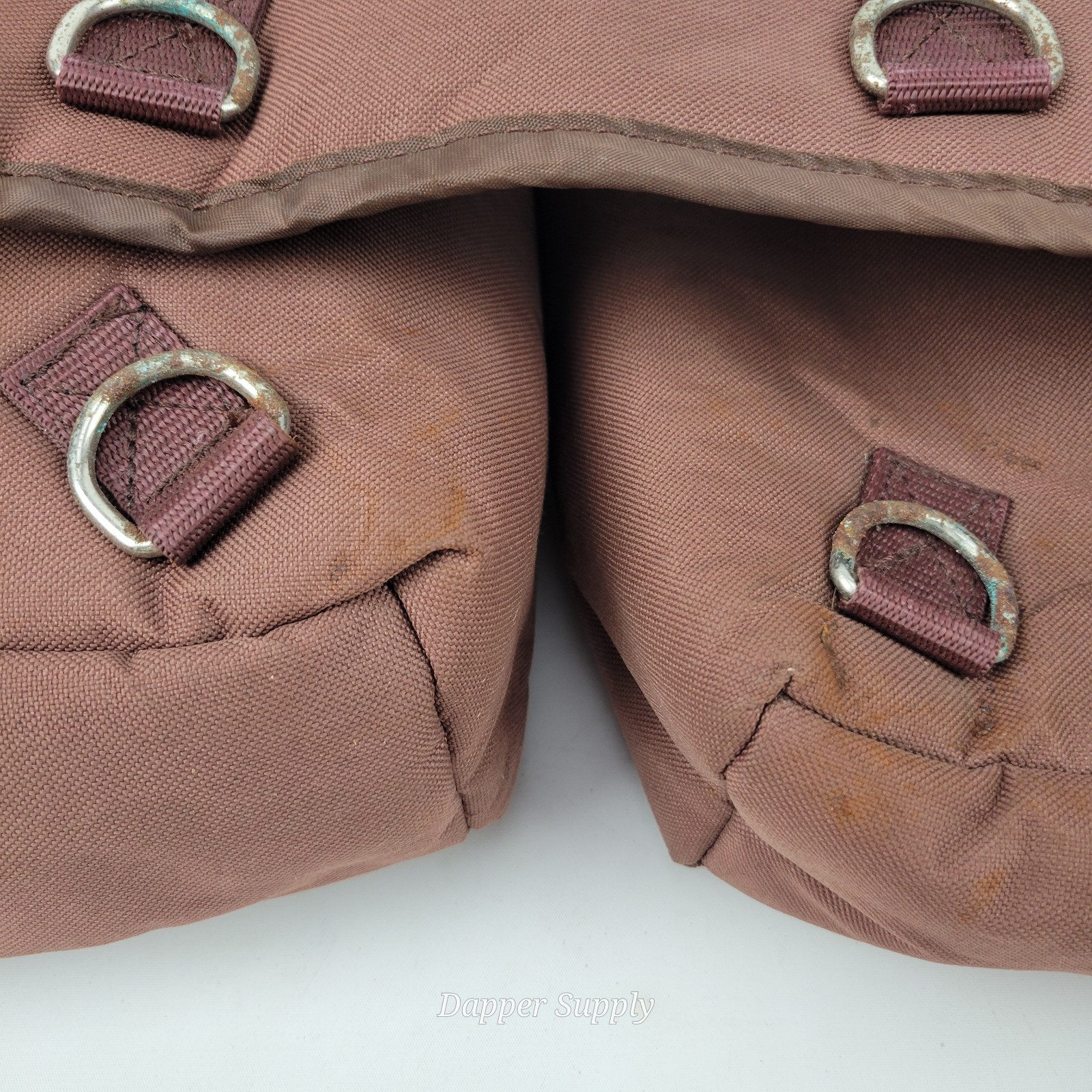 Weaver Nylon Saddle Bag Light Brown