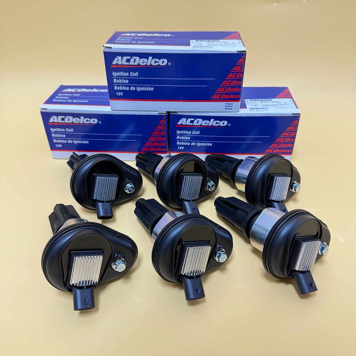 6 Pack OEM 12560862 UF303 Ignition Coil for GMC Envoy Chevy Buick 4.2L BSC1395