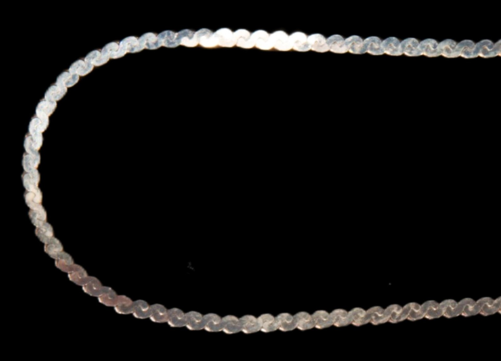 Sterling Silver Solid Serpentine Chain 18” 1mm NEW