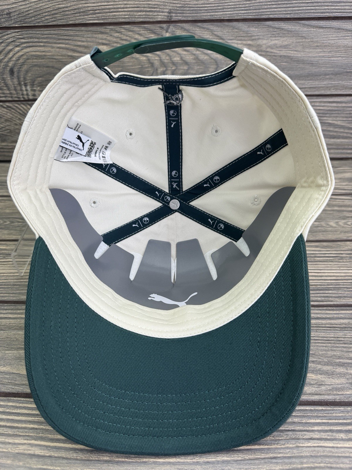 2026 PUMA X AP ARNOLD PALMER King Dad Cap Adjustable Golf Hat Forest Green