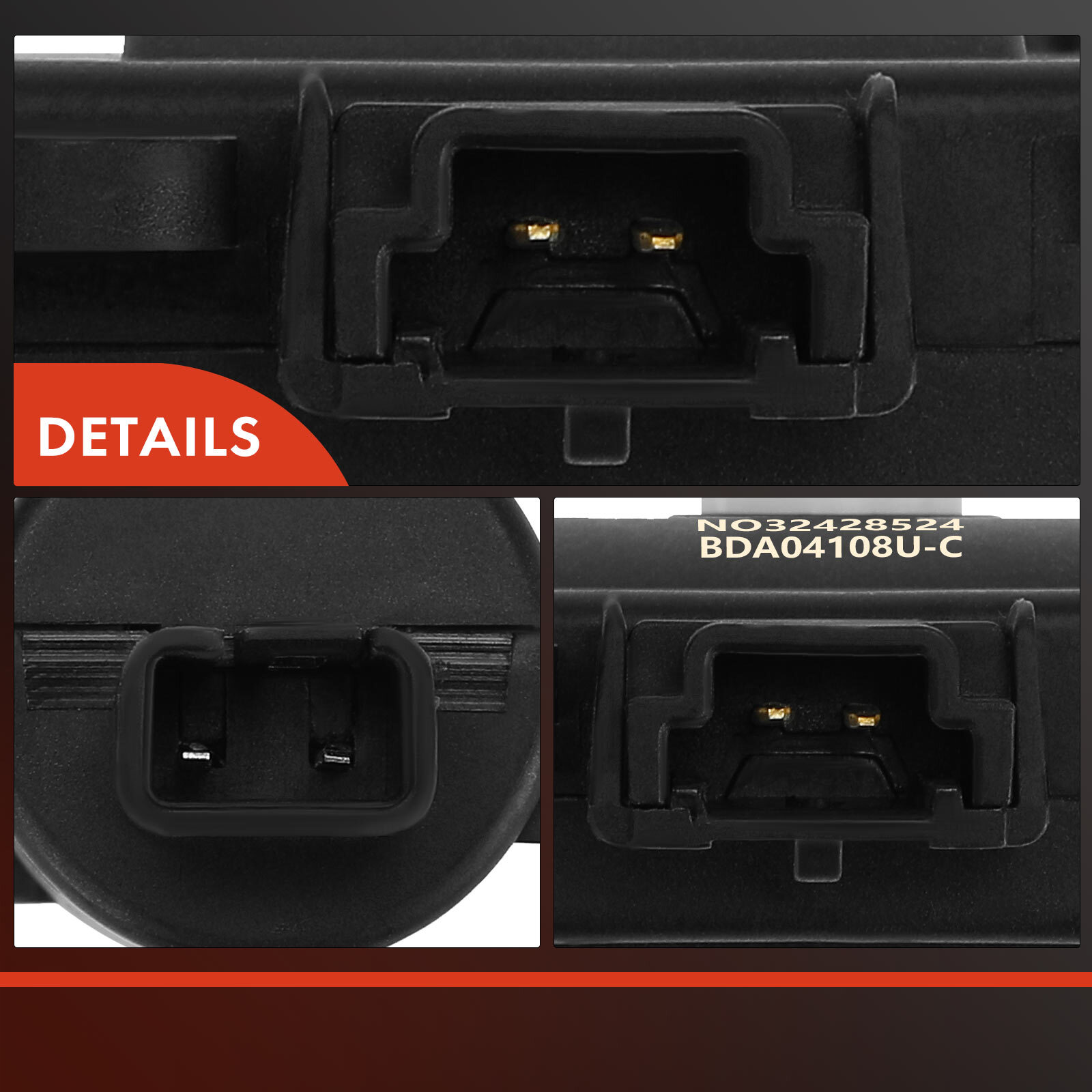 3pcs Air Inlet & Temperature & Mode Blend Door Actuator for Chevy Impala Malibu