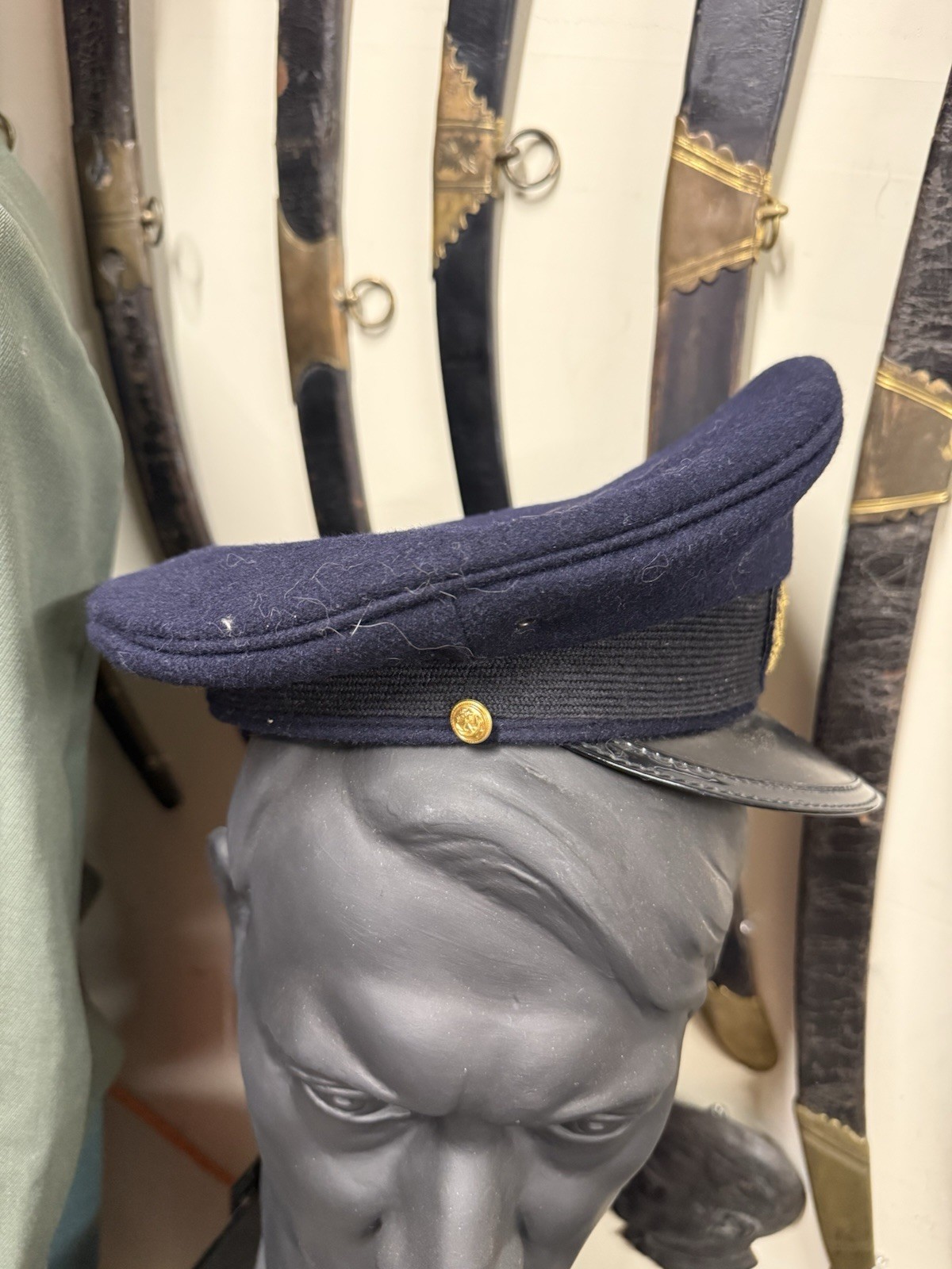 Ww1 Or Ww2 German Visor Hat