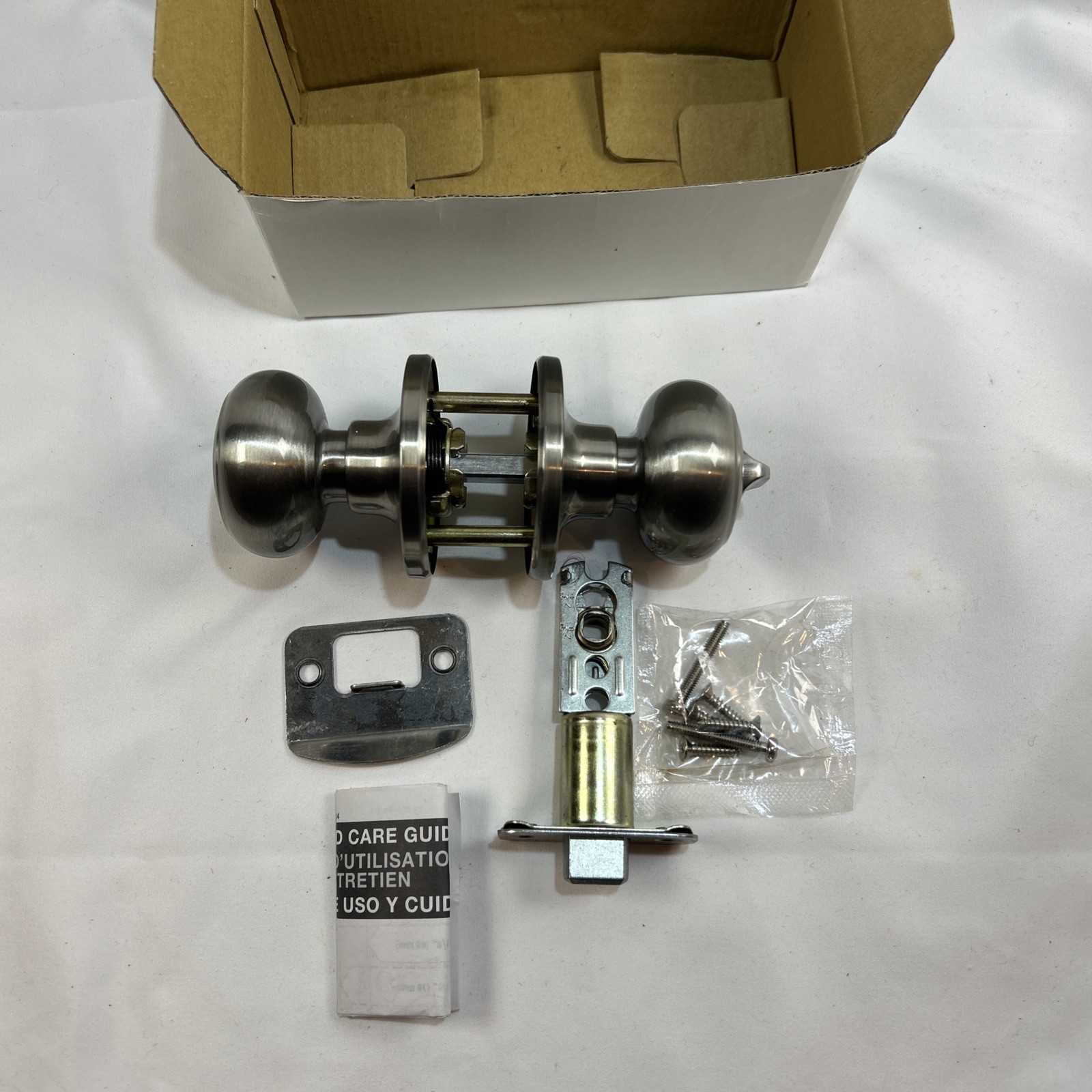 Harney Hardware Calista Privacy Knob Satin Nickel