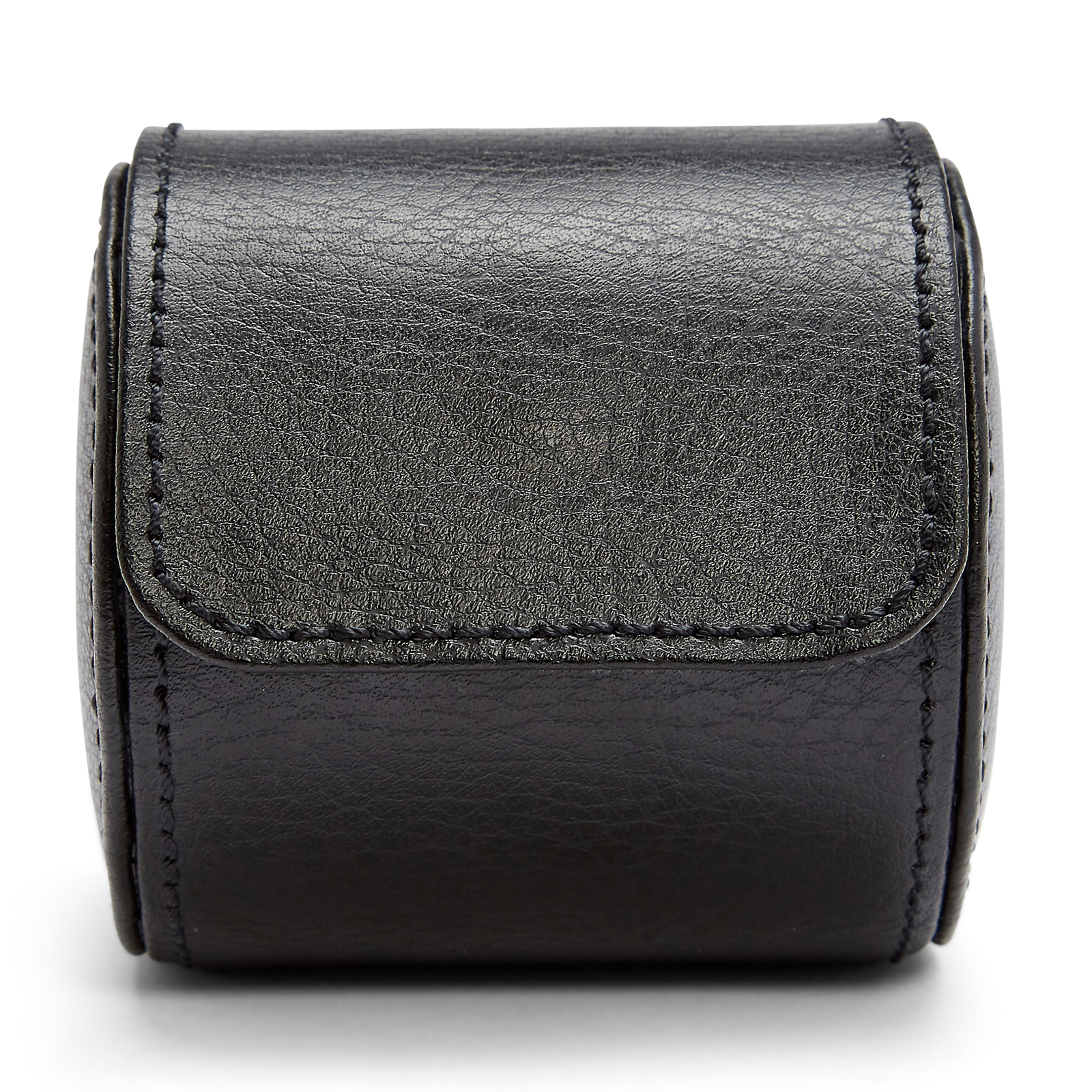 WOLF 529080 Blake Narrow Single Watch Roll in Black Leather MSRP $119