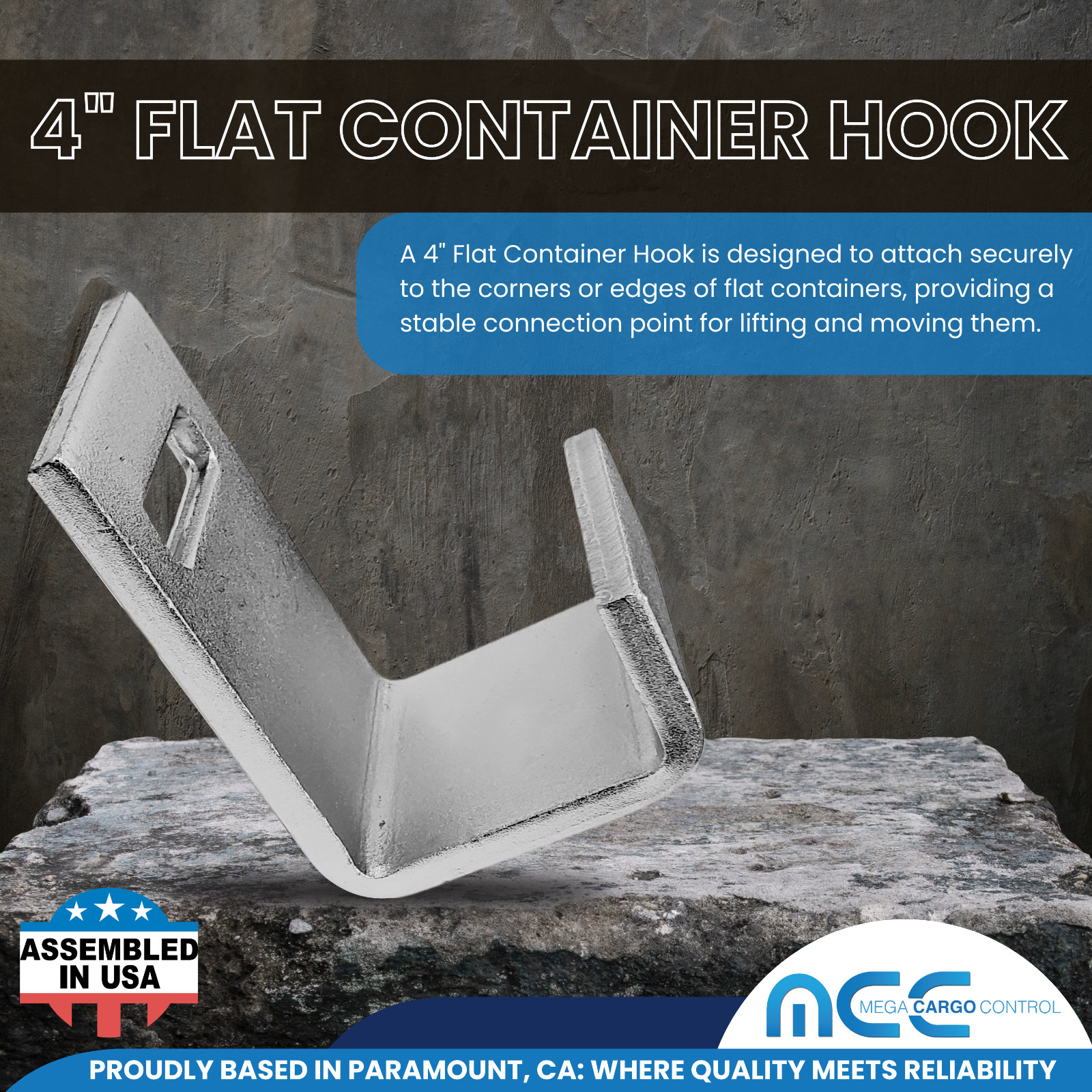 USA 2 Pack 4" x 5' Roll Off Container Winch Strap w/ Flat Hook 5400 LBS GREEN