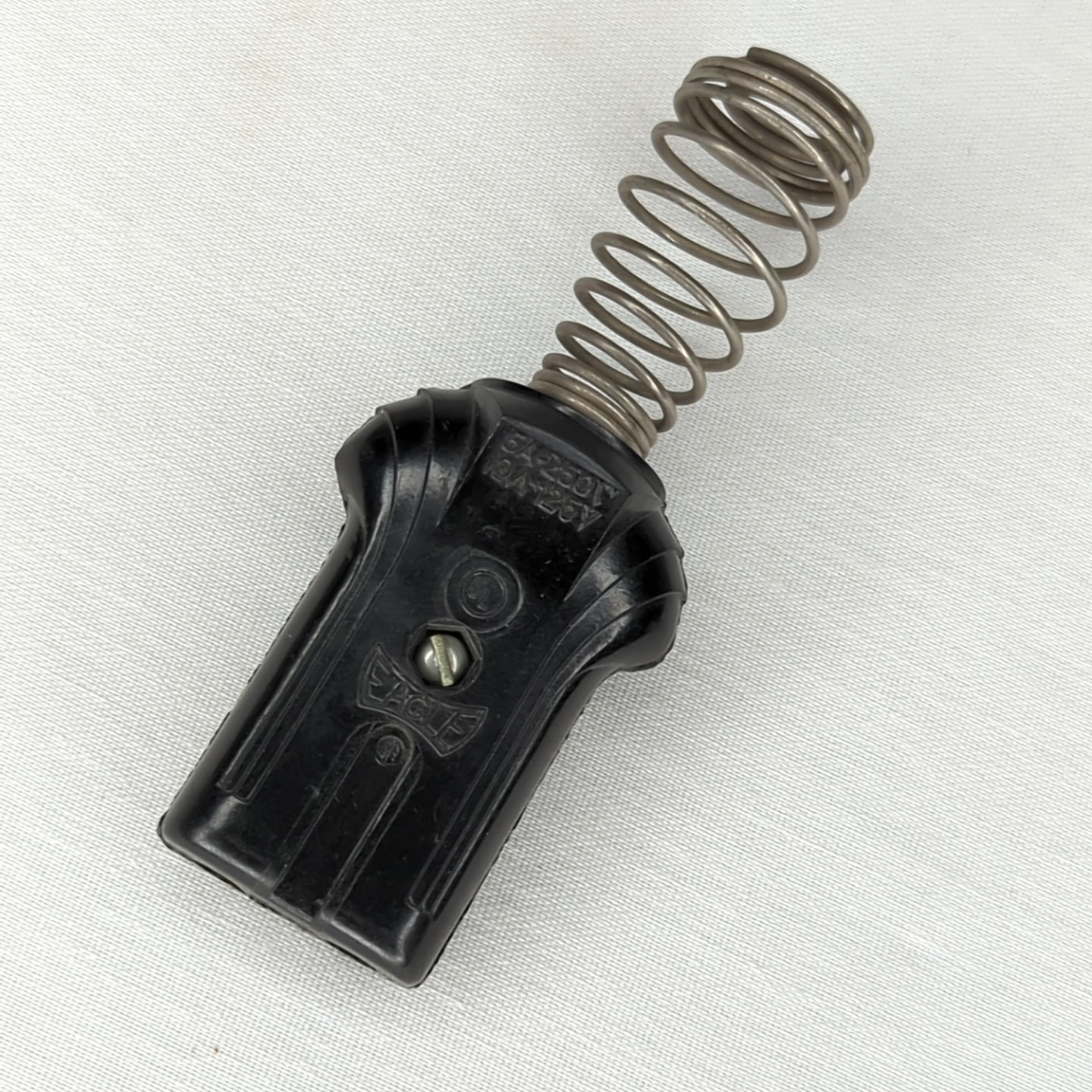 VINTAGE SMALL APPLIANCE CORD PLUG END 2-Prong Bakelite Eagle