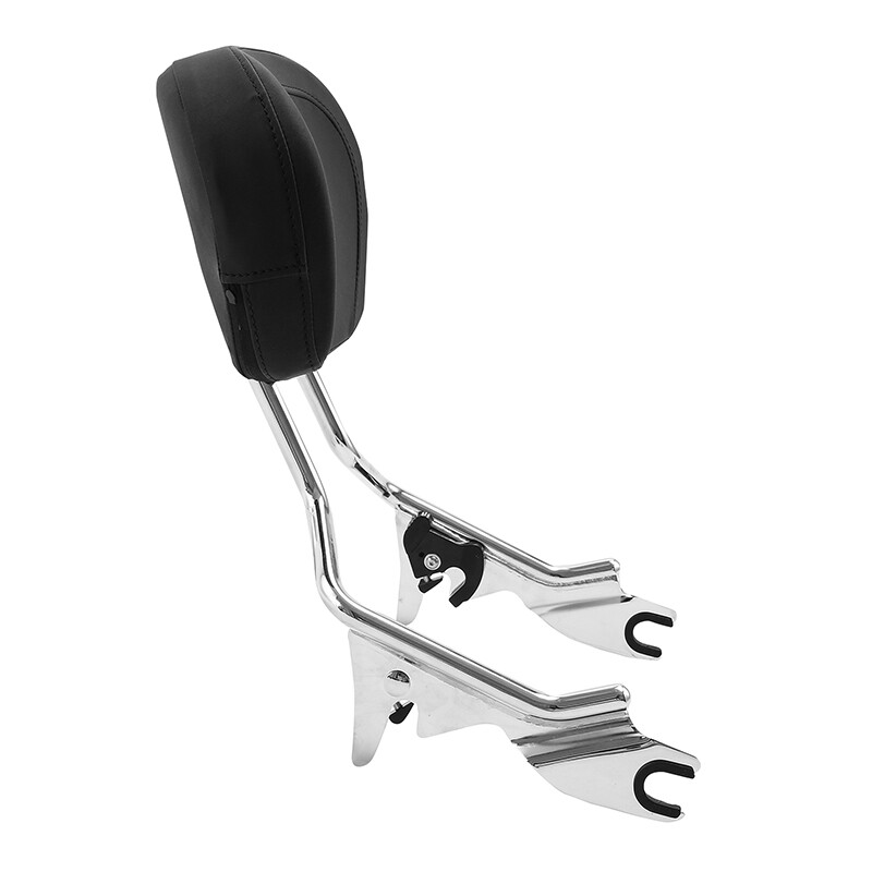 Detachable Backrest Sissy Bar Fit For Harley Touring Street Road Glide 2009-2024
