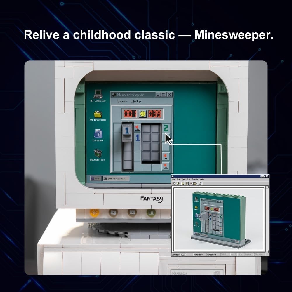 Computer Building Set for Adults: Construction Building Kit for Adults, Collect