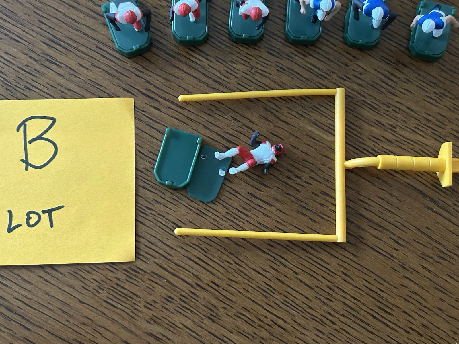 Vtg 2007 NFL Excalibur Electronic Vibrating Football Game Pieces/Parts "B" Lot