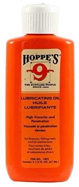 Hoppes Pistol Gun Cleaning Kit - Gun Cleaner - Gun Oil Lube - Cleaning Patches
